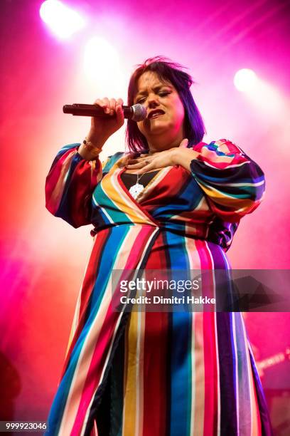 Hannah Williams performs on stage at North Sea Jazz Festival at Ahoy on July 13, 2018 in Rotterdam, Netherlands.