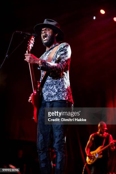 Gary Clark JR performs on stage at North Sea Jazz Festival at Ahoy on July 13, 2018 in Rotterdam, Netherlands.