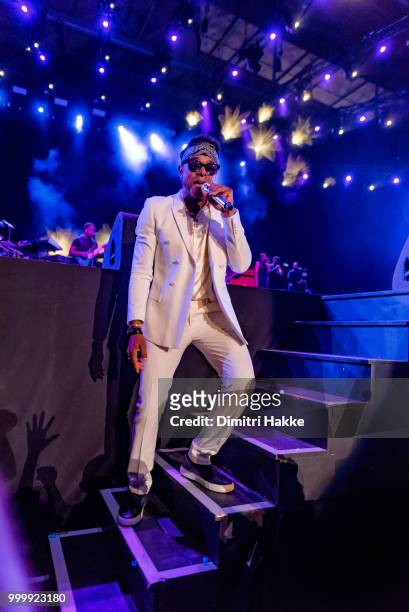 Maxwell performs on stage at North Sea Jazz Festival at Ahoy on July 13, 2018 in Rotterdam, Netherlands.