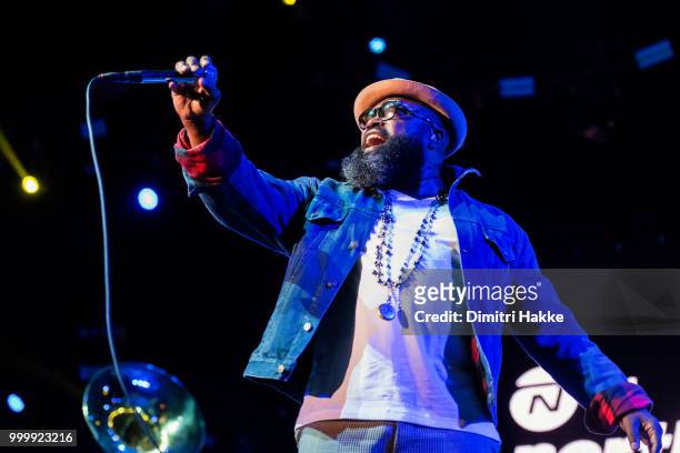 Black Thought of The Roots performs on stage at North Sea Jazz Festival at Ahoy on July 13, 2018 in Rotterdam, Netherlands.