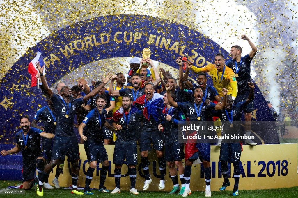 France v Croatia - 2018 FIFA World Cup Russia Final