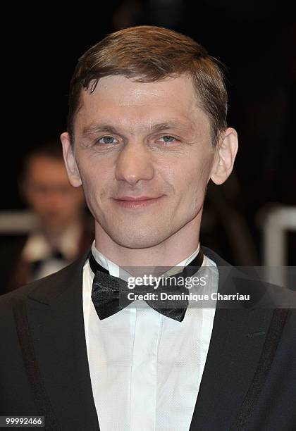 Viktor Nemets attends the premiere of 'My Joy' held at the Palais des Festivals during the 63rd Annual International Cannes Film Festival on May 19,...