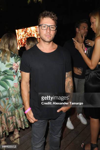 Actor Ryan Phillippe attends the 2018 Sports Illustrated Swimsuit show at PARAISO during Miami Swim Week at The W Hotel South Beach on July 15, 2018...