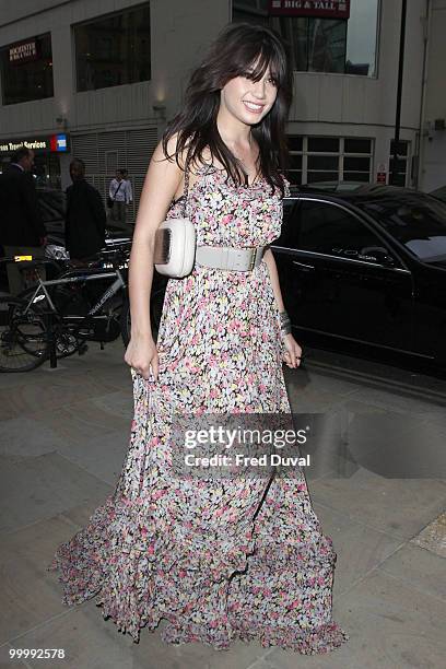 Daisy Lowe attends the launch party for the opening of TopShop's Knightsbridge store on May 19, 2010 in London, England.