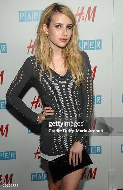 Emma Roberts attends Paper Magazine 13th Annual Beautiful People Issue Celebration at The Standard Hotel on May 13, 2010 in Los Angeles, California.