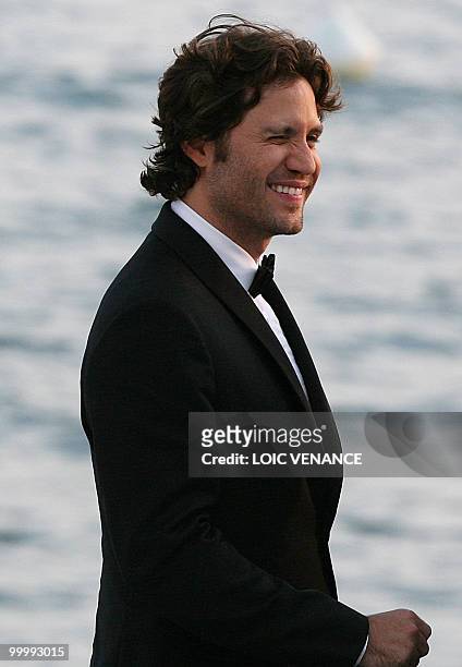 Venezuelian born actor Edgar Ramirez attends the Canal+ TV show "Le Grand Journal" at the 63rd Cannes Film Festival on May 19, 2010 in Cannes. AFP...