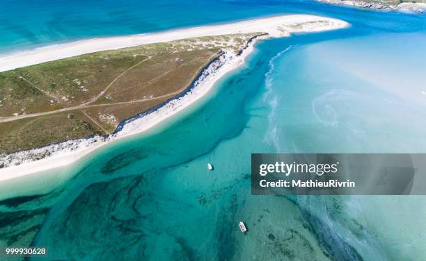 france from the sky :graphic bretagne and north finistère - finistere stock pictures, royalty-free photos & images