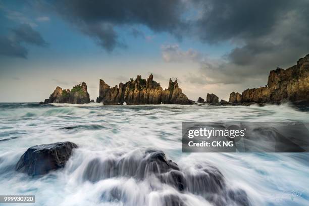 kelumbayan rocks ii lampung sumatra-indonesia - lampung stock pictures, royalty-free photos & images