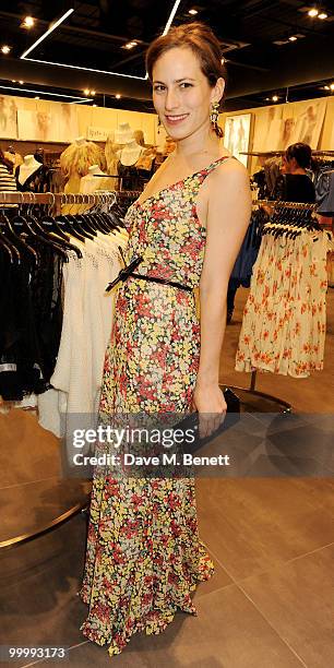 Charlotte Dellal attends the instore launch for the opening of TopShop's Knightsbridge store on May 19, 2010 in London, England.