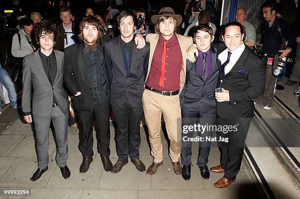 Band members of Stagger Rats attend the UK Film Premiere of 'Pimp' at Odeon Covent Garden on May 19, 2010 in London, England.