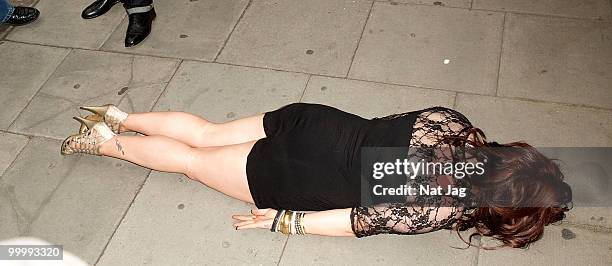 Rebecca Shiner attends the UK Film Premiere of 'Pimp' at Odeon Covent Garden on May 19, 2010 in London, England.