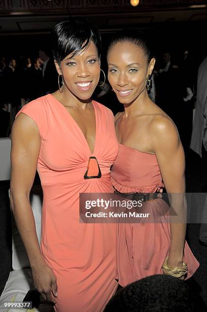 Regina King and Jada Pinkett Smith attend the TEN Upfront presentation at Hammerstein Ballroom on May 19, 2010 in New York City. 19688_001_0572.JPG