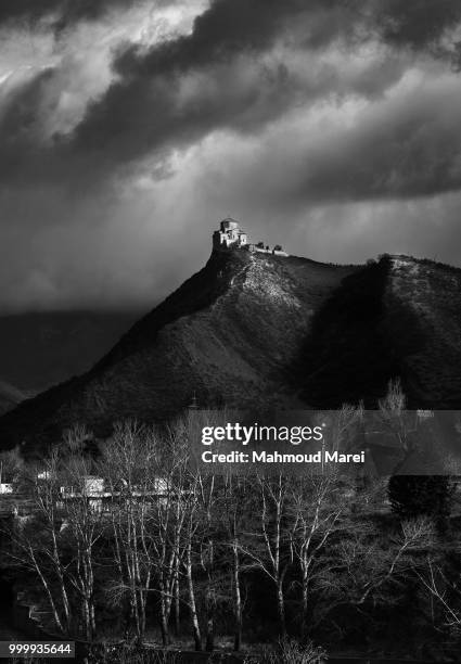 jvari monastery - mahmoud stock pictures, royalty-free photos & images