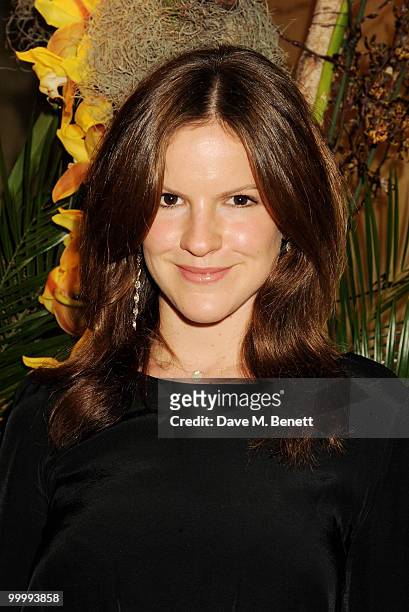 Kate Sumner attends the launch party for the opening of TopShop's Knightsbridge store at Zuma on May 19, 2010 in London, England.