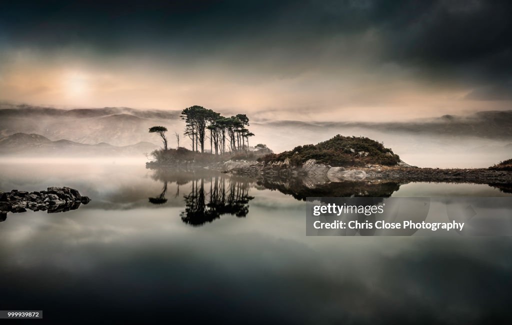 Scenic Landscape, Loch Assynt, Scotland