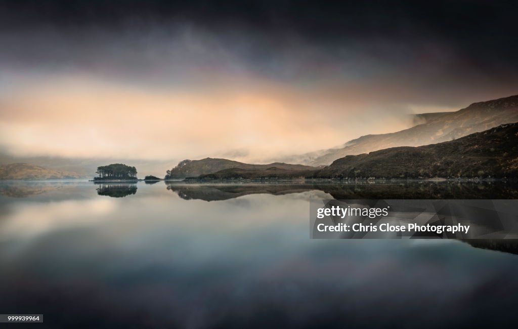Scenic Landscape, Loch Assynt, Scotland