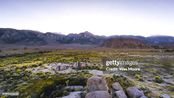 alabama hills - alabama hills stock-fotos und bilder