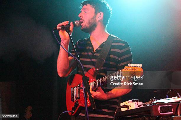 Peter Silberman of The Antlers performs at the Scala on May 19, 2010 in London, England.
