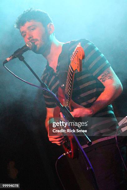 Peter Silberman of The Antlers performs at the Scala on May 19, 2010 in London, England.