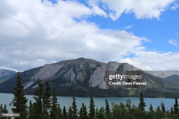 dean flessas - yukon mountain - dean stock pictures, royalty-free photos & images