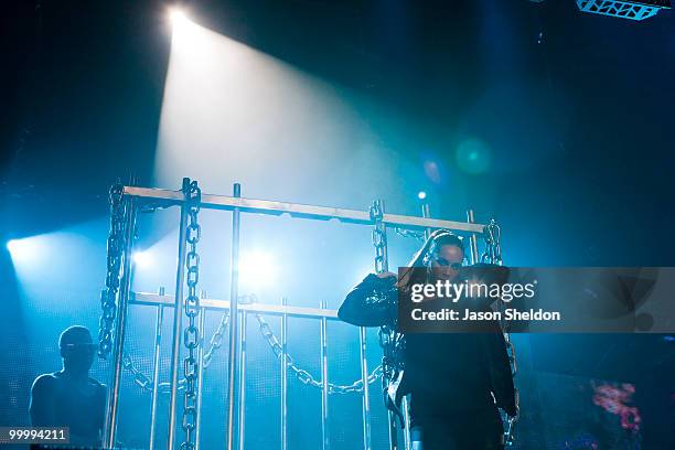 Alicia Keys performs on the opening night of her UK tour at National Indoor Arena on May 19, 2010 in Birmingham, England.