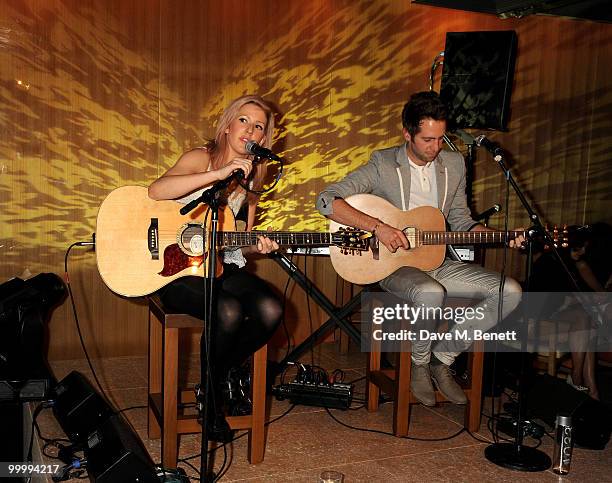 Ellie Goulding attends the launch party for the opening of TopShop's Knightsbridge store on May 19, 2010 in London, England.