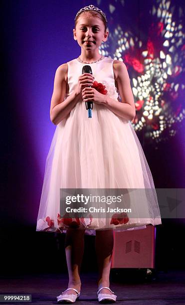 Performs at the launch of her self-titled album>> at The Roundhouse on May 19, 2010 in London, England.