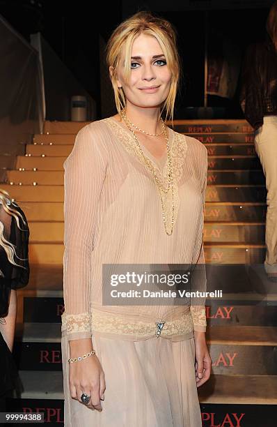 Actress Mischa Barton attends the Replay Party held at the Star Style Lounge during the 63rd Annual International Cannes Film Festival on May 19,...