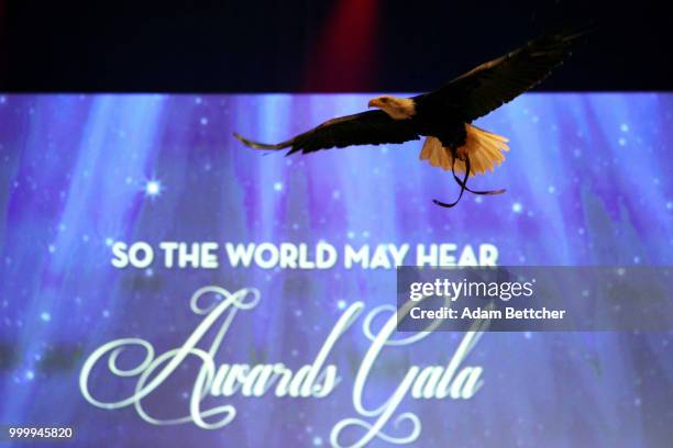 General view of atmosphere during the 2018 So the World May Hear Awards Gala benefitting Starkey Hearing Foundation at the Saint Paul RiverCentre on...