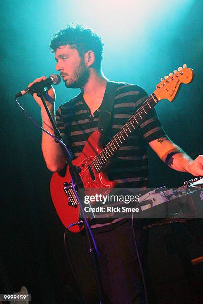 Peter Silberman of The Antlers performs at the Scala on May 19, 2010 in London, England.