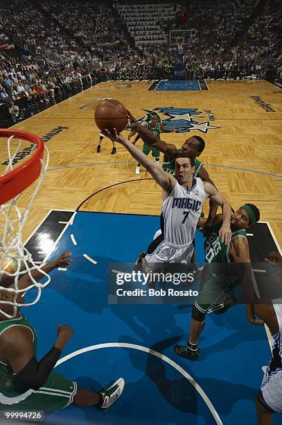 Playoffs: Orlando Magic J.J. Redick in action vs Boston Celtics. Game 1. Orlando, FL 5/16/2010 CREDIT: Bob Rosato