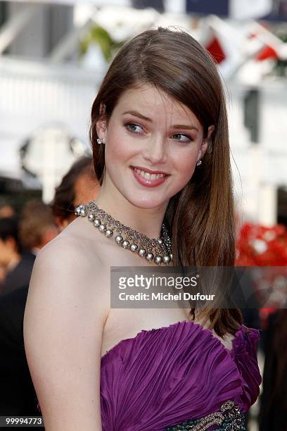 Julia Saner attends the 'Poetry' Premiere at the Palais des Festivals during the 63rd Annual Cannes Film Festival on May 19, 2010 in Cannes, France.
