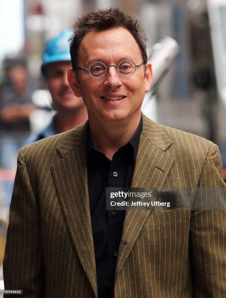 Celebrity Arrivals At "Late Show With David Letterman" - May 19, 2010