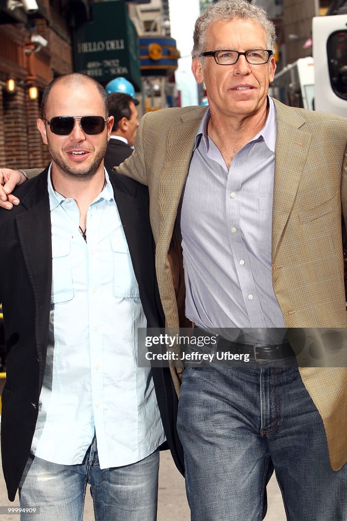 Celebrity Arrivals At "Late Show With David Letterman" - May 19, 2010