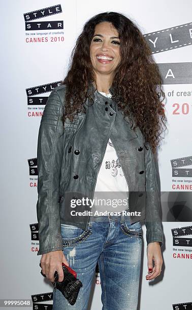 Afef Jnifen arrives at the Replay Party during the 63rd Annual Cannes Film Festival at Style Star Lounge on May 19, 2010 in Cannes, France.