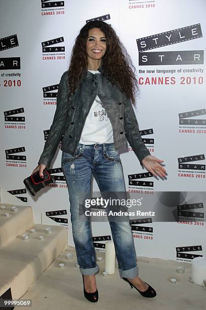 Afef Jnifen arrives at the Replay Party during the 63rd Annual Cannes Film Festival at Style Star Lounge on May 19, 2010 in Cannes, France.