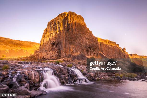 little palouse falls 2 - little falls stock pictures, royalty-free photos & images