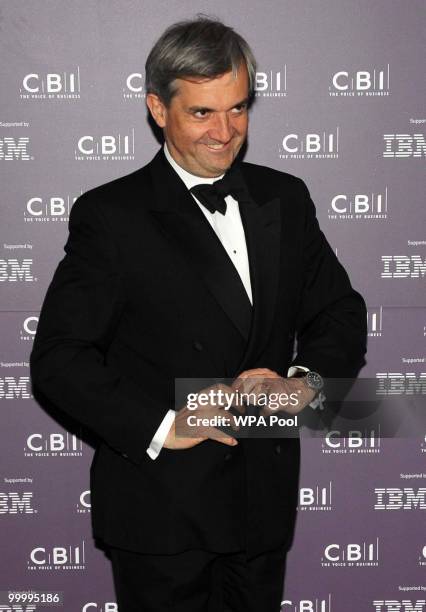 British Energy and Climate Change Secretary Chris Huhne arrives for the British Industry's annual dinner at the Grosvenor House Hotel on May 19, 2010...