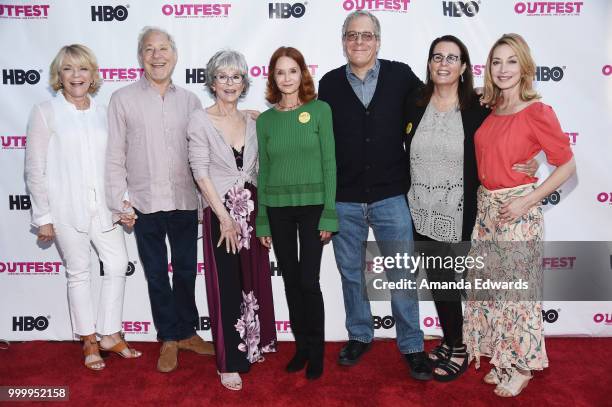 Actress Stephanie Faracy, writer Jeffrey Richman, actresses Rita Moreno and Swoosie Kurtz, director Jeff Kaufman, producer Marcia Ross and actress...