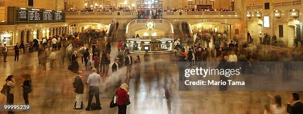 Commuters pass through Grand Central Terminal during the evening rush hour May 19, 2010 in New York City. Accused Times Square car bomb plotter...