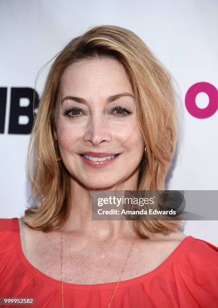 Actress Sharon Lawrence arrives at the Outfest Documentary Competition Screening of "Every Act Of Life" at the DGA Theater on July 15, 2018 in Los...