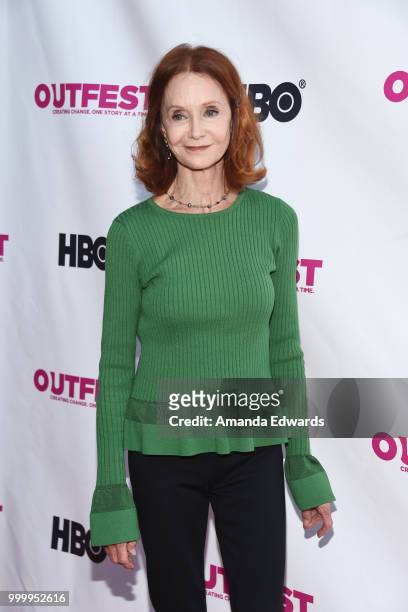 Actress Swoosie Kurtz arrives at the Outfest Documentary Competition Screening of "Every Act Of Life" at the DGA Theater on July 15, 2018 in Los...