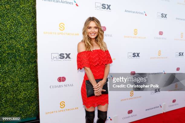 Honoree Amy Purdy attends the 33rd Annual Cedars-Sinai Sports Spectacular at The Compound on July 15, 2018 in Inglewood, California.