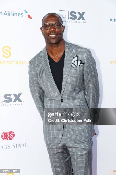 Terrell Owens attends the 33rd Annual Cedars-Sinai Sports Spectacular at The Compound on July 15, 2018 in Inglewood, California.