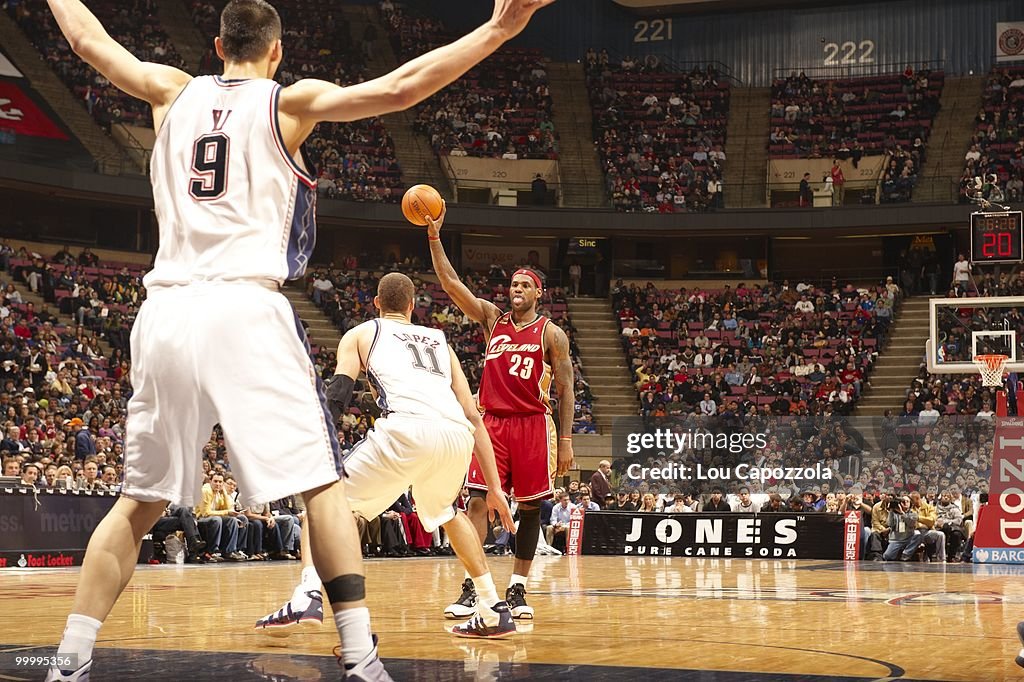 New Jersey Nets vs Cleveland Cavaliers
