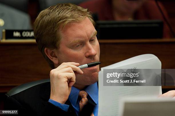 May 19: Rep. Scott Murphy, D-N.Y., reads an amendment during the House Armed Services markup of the fiscal 2011 defense authorization bill.