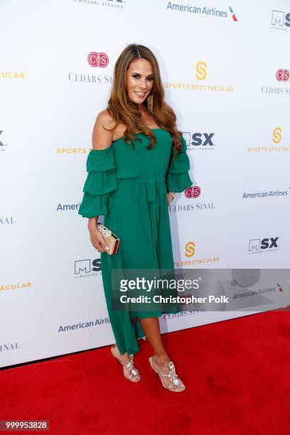 Bonnie-Jill Laflin attends the 33rd Annual Cedars-Sinai Sports Spectacular at The Compound on July 15, 2018 in Inglewood, California.