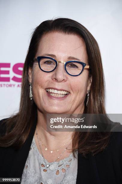 Producer Marcia Ross arrives at the Outfest Documentary Competition Screening of "Every Act Of Life" at the DGA Theater on July 15, 2018 in Los...