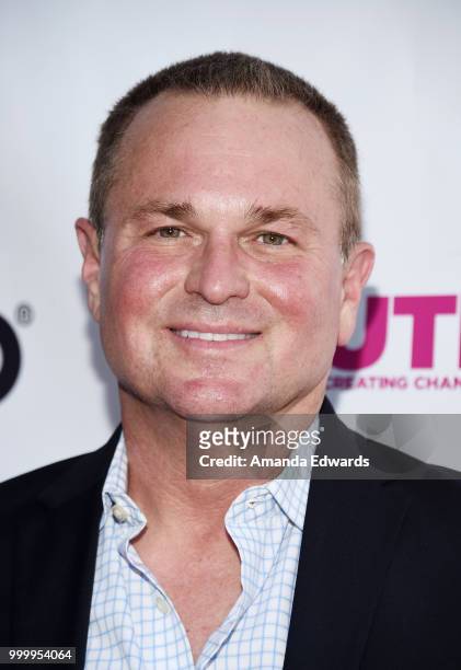 Actor and singer Sam Harris arrives at the Outfest Documentary Competition Screening of "Every Act Of Life" at the DGA Theater on July 15, 2018 in...