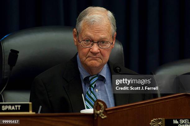 May 19: Chairman Ike Skelton, D-Mo., during the House Armed Services markup of the fiscal 2011 defense authorization bill.